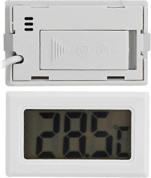 Vanntetermometer, LCD digitalt termometer