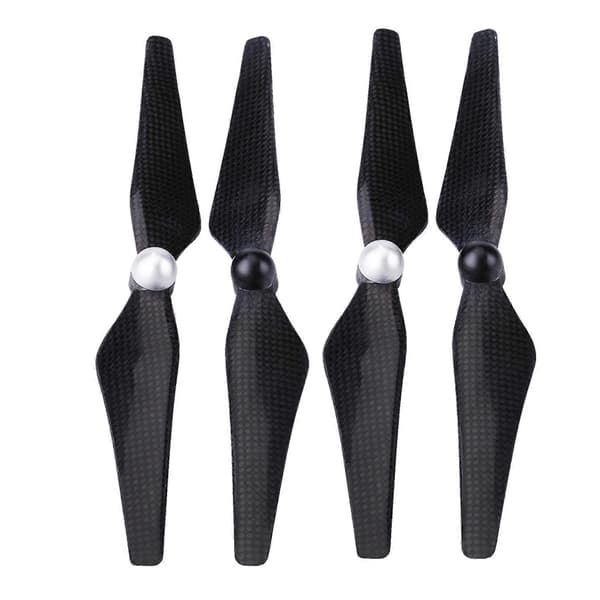 2-pack 9450 Kolfiber Propellerblad Tillbehör för DJI Phantom 2/3 (Svart&Silver)