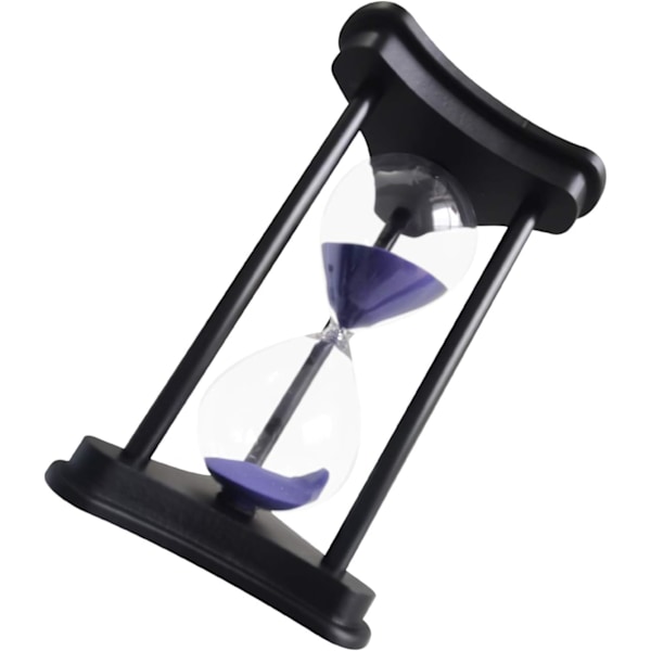 Sandtimer Klocka 30 Minuter Heminredning Träram Sandtimer Lila