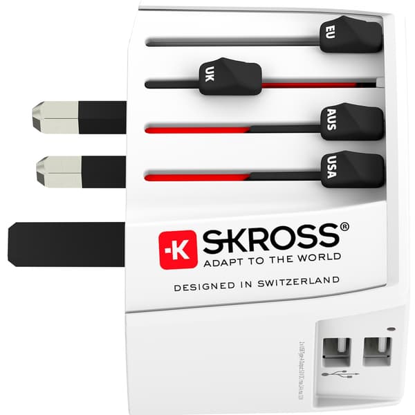 Verdensrejseadapter MUV USB 12W Ujordet 218