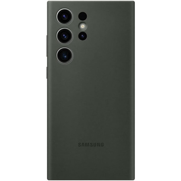 Passer til Samsung Galaxy s23ultra silikone etui, behagelig følelse, anti-fald Dark green S23 Ultra