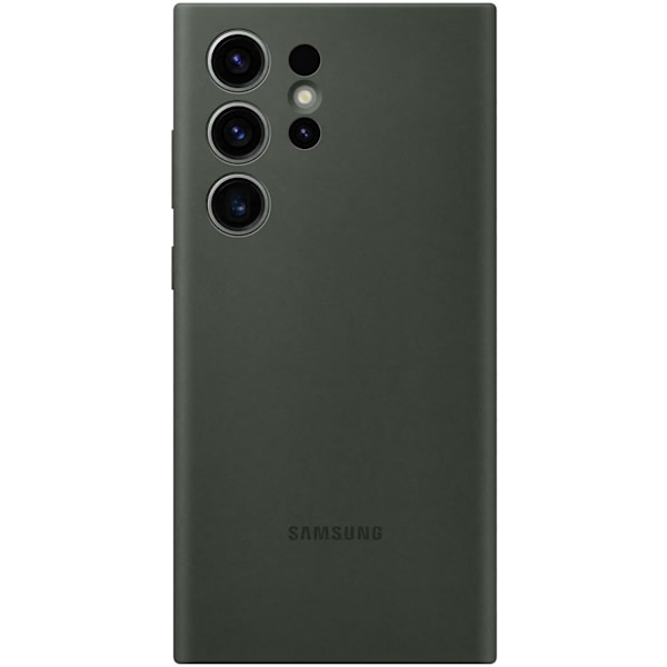 Passer til Samsung Galaxy s23ultra silikoneetui, behagelig følelse, anti-fald dark green S23 Ultra