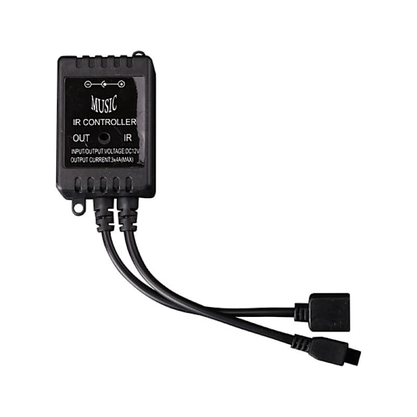 20 knappers IR LED RGB musikcontroller kontrolcontroller