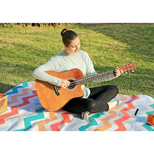 Picknickfilt 200x200cm Strandfilt Utomhus