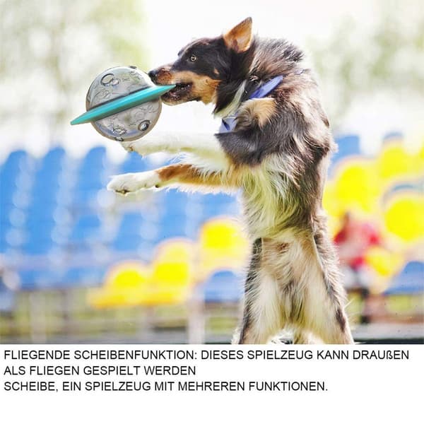 Blå Snackball Slikkugle til Hunde Snackball