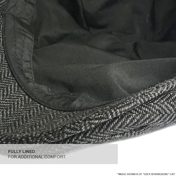 Tweed flat caps for menn