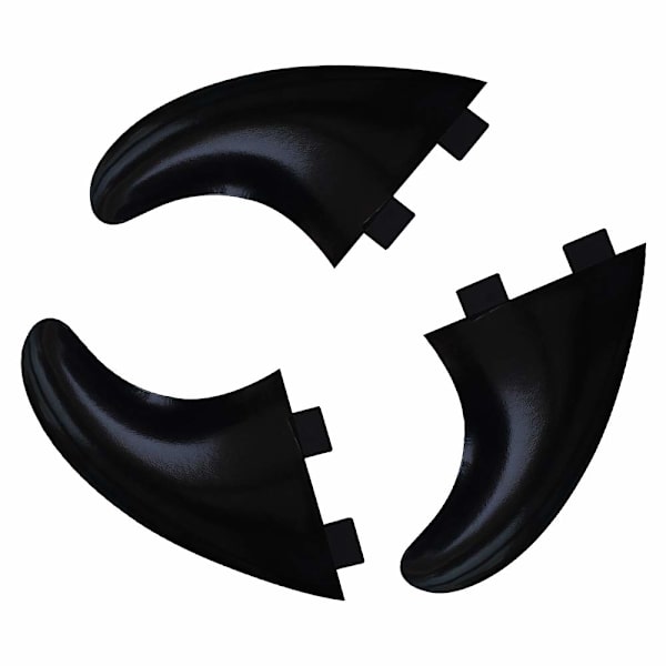 Surfboard G5 Tail Rudder Set Fenor FCS Vänster Mitten Höger 3st/set