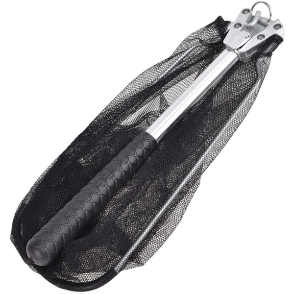 Fiskehåv, hopfällbart triangulärt dammnät i aluminiumlegering