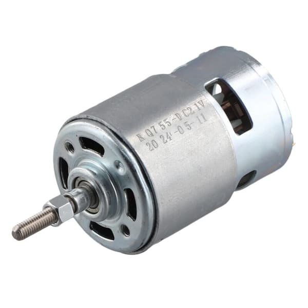755 DC-motor for 21V gresstrimmer med lang aksel for effektiv ugresskutting
