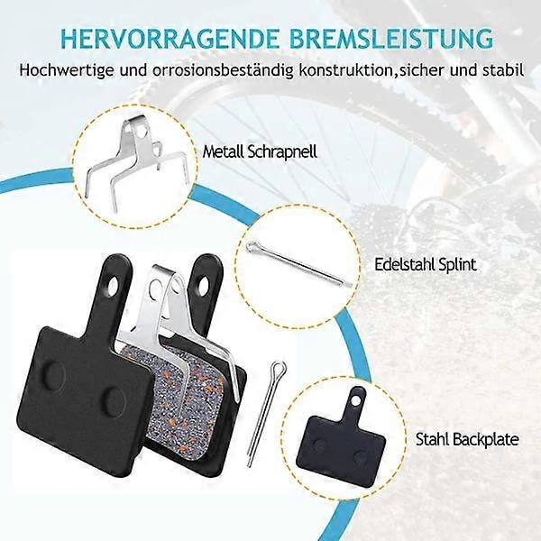 4 Par Bromsbelägg Cykel - Bromsbelägg Cykel MTB Bromsbelägg / Skivbromsar Cykelbromsar