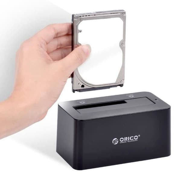 USB 3.0 Dockingstation til 2.5-3.5 SATA III Harddisk - HDD-SSD Dock med UASP LBQ32