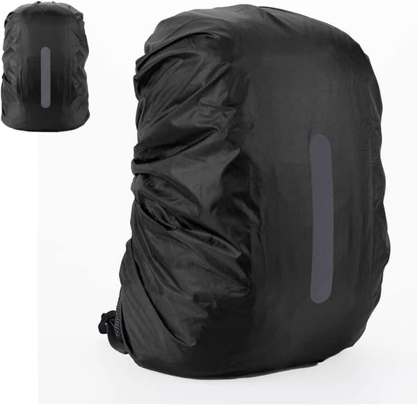 Ryggsäcksregnskydd Vattentätt Lättvikt Reflekterande för Utomhusaktiviteter - 1 X Vattentät Polyester