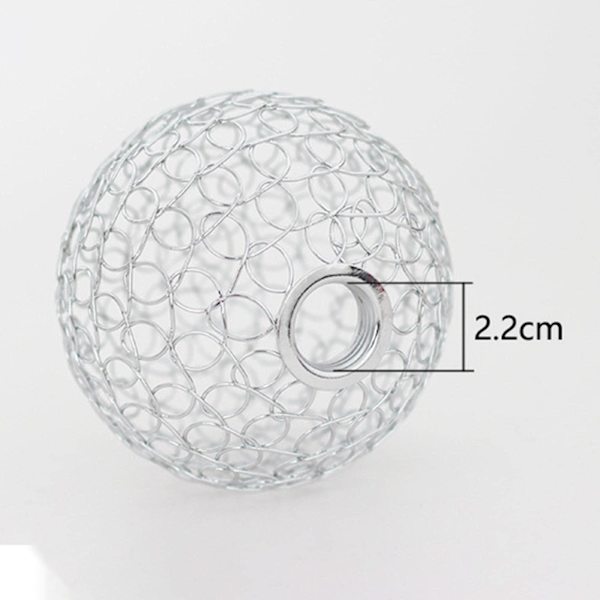 Klassisk Globus Lampeskærm Loftlampe Skygge Hul Ud Lysekroner Vedhængslampe Metal til Bordrum Gulvlampe Droplight（10cm）