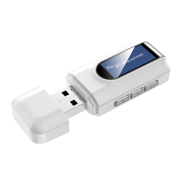 USB 5.0 Bluetooth-adapter, 2 i 1 USB Bluetooth-lydadapter
