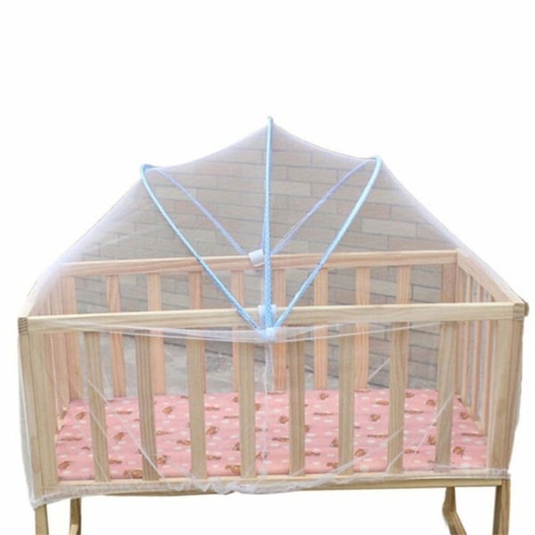 Myggenet krybbe Myggenet til småbørnsseng Universal spædbarns tremmeseng Myggenet Komfortabelt åndbart Holdbart til indendørs udendørs