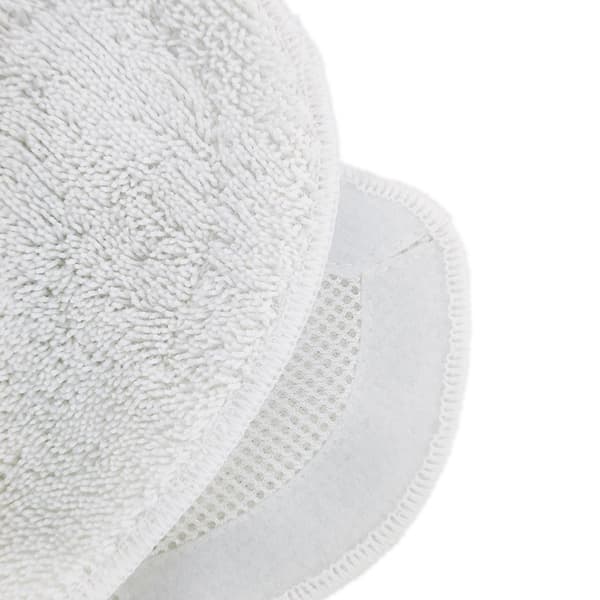 4-pack Ersättningsmoppar för POLTI Ångmopp Kit Ersättningsduk Smart 40_Mop Moppdyna