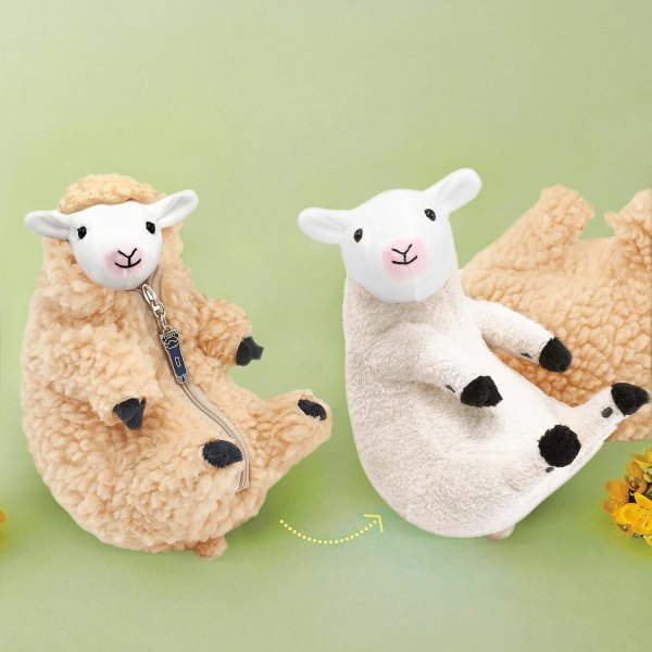 Söta Rakade Får Leksaker Kawaii Lamm Gosedjur Julklapp