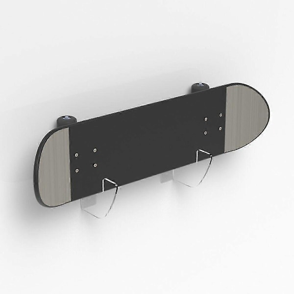 Veggmontert Skateboardstativ, Transparent Skateboardhylle, Akryl Skateboardstativ