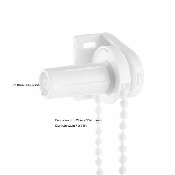 Kytkimen kokoonpanon rullaverhon ketjun säädettävät helmet, 17 mm