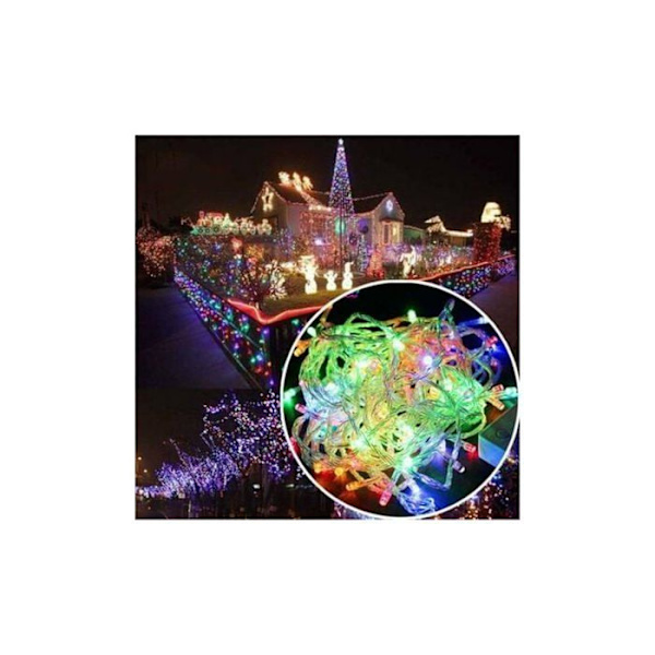 100M 800 LED Ljusslinga Perfekt för Karneval Bröllop och Juldekoration Färg YYV