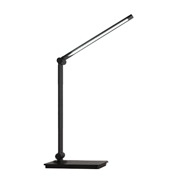 Skrivbordslampa LED, 5 lägen LED-skrivbordslampa, dimbara sänglampor med timer, multi-drivna skrivbordslampor
