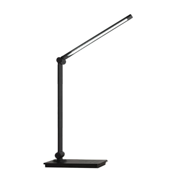 Skrivebordslampe LED Bordlampe, 5 tilstande LED Skrivebordslampe, Dæmpbare Sengelamper med Timer, Multi-drevne Skrivebordslamper