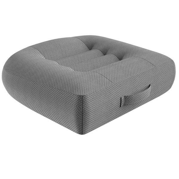 Bilsetepute, 40x40cm Stolpute, Kontorstoler, Rullestoler, Hagestoler, Sofapute for Baksetet (Grå) Grey