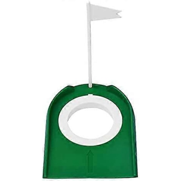 Golf Putting Hjelpemiddel, Golf Putting Hull, med Hull og Flagg i Plast