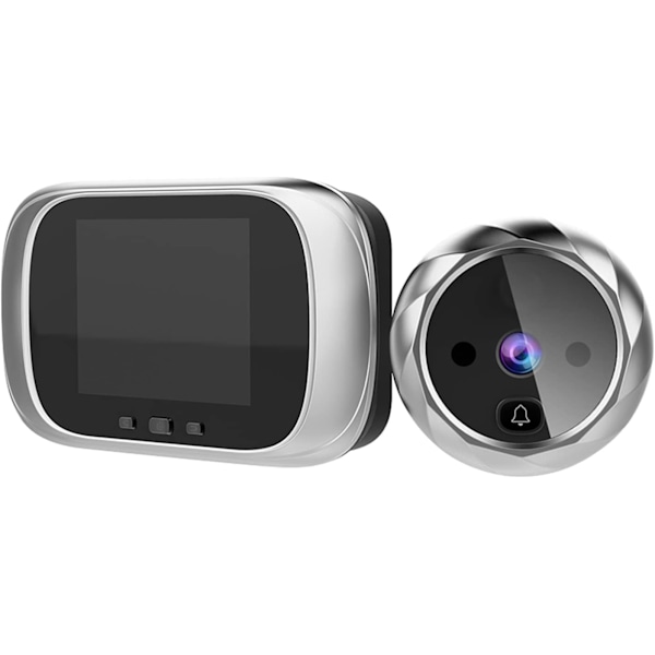 Digital dørkikkert med 2,8 tommer LCD-skærm, nattesyn, digital dørovervågning til hjemmesikkerhed