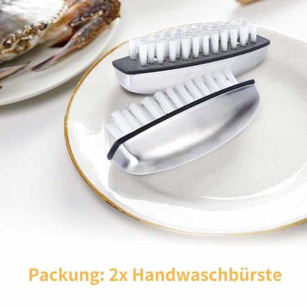 2 st rostfria handnaglar