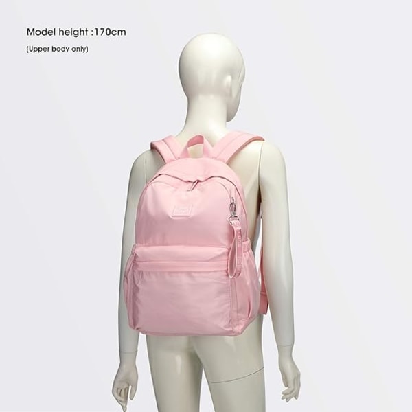 Skolesekker Casual Daypack Stor Kapasitet Unisex (Rosa)