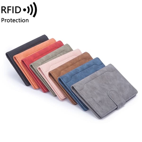 Passinpidike Lompakko RFID-korttipidike Ohut - Musta Black black