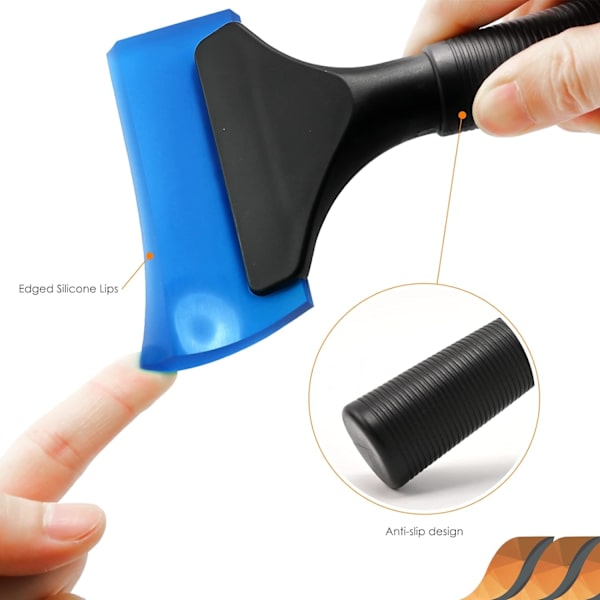 Gummiskraber, Lille, Squeegee Blade, Vindue Squeegee, Bruse Squeegee til Bil, Vindue, Brusebad, Dør, Glas