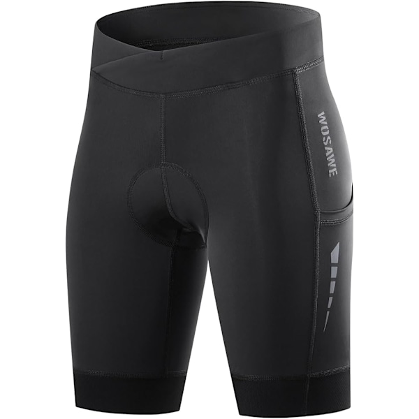 Cykeltights för damer, ventilerande 4D-vadderade cykelshorts med hög midja Subcode L/Eurocode M
