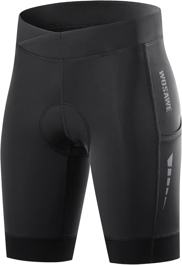 Cykeltights för damer, ventilerande 4D-vadderade cykelshorts med hög midja Subcode S/Eurocode XS
