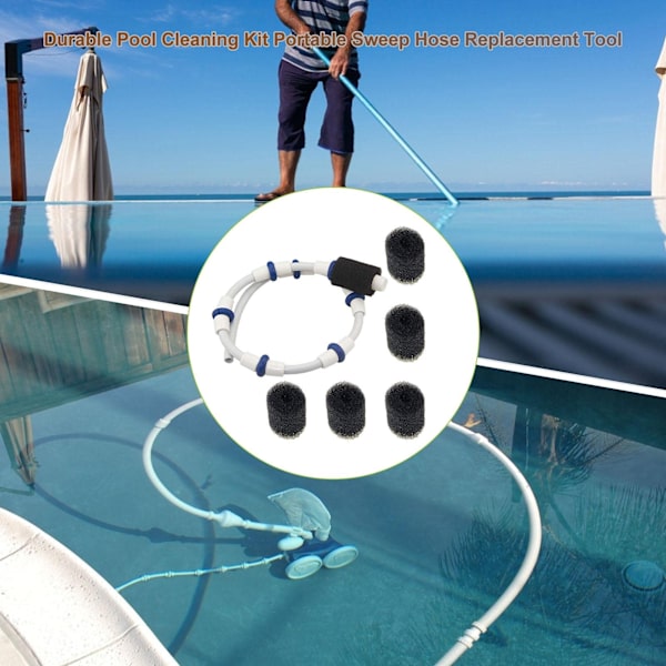 Ersättning komplett svepslang, pool svepslang kit
