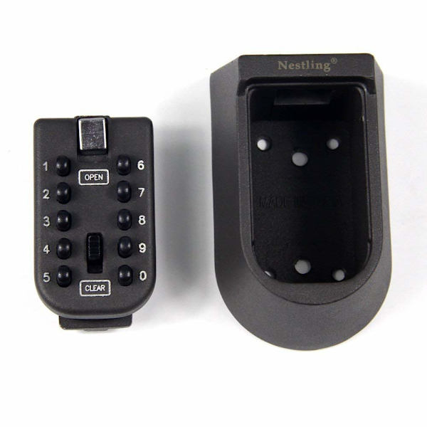 Kombinationsnyckellåda (Svart lock)