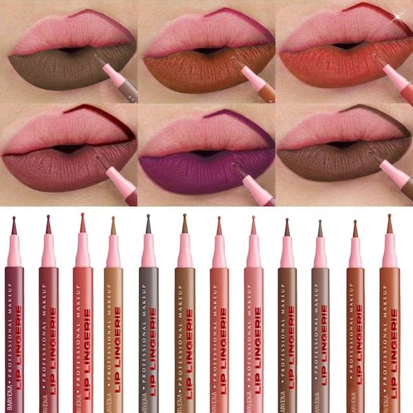 Leppeformende leppeblyant - Lett, smittefri, vanntett, NYX Professional Makeup Wild Side