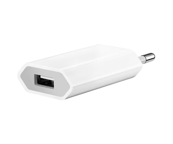 USB 5W Virtalähde iPhone 12 Pro Max, iPhone 12 Pro, iPhone 12, iPhone SE (2020), iPhone 11 Pro Max, iPhone 11 Pro, iPhone 11, iPhone XS Max -puhelimille
