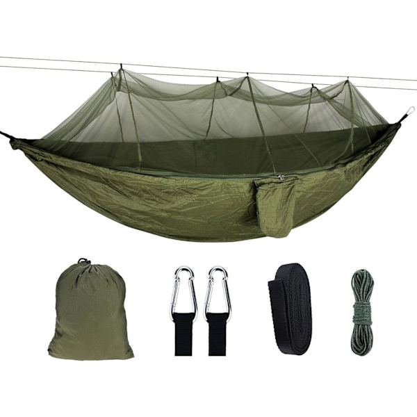 Myggnät för utomhusbruk, nylonnät camping säng för backpacking, resor, strand, camping, vandring, trädgård
