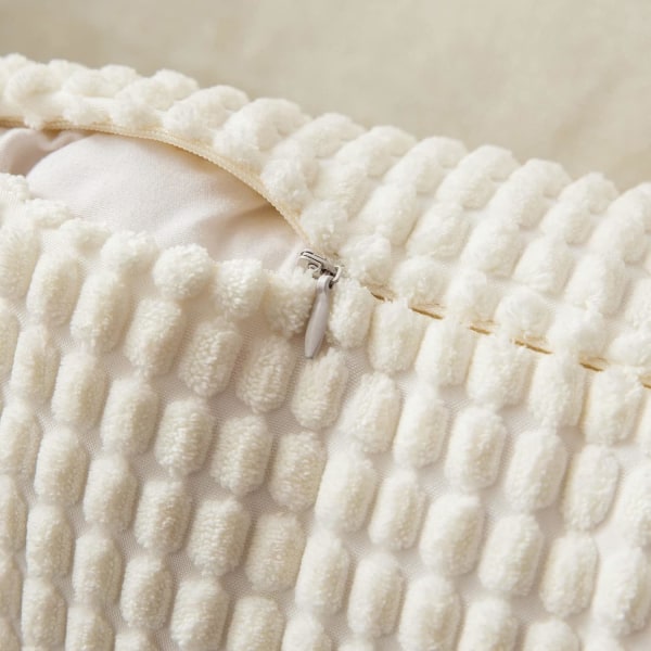 Vakosamettirakeiset tyynynpäälliset Koristeelliset tyynynpäälliset Pitkät pehmeät pelletit kiinteät tyynyliinat makuuhuoneeseen sohvalle 12x20 tuumaa