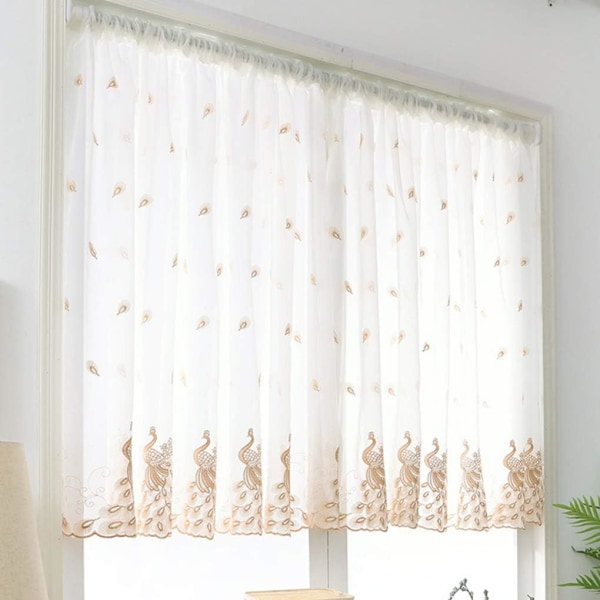 Kort Vindue Gardin Valance