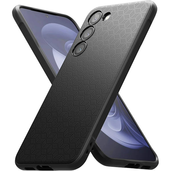 Etui kompatibelt med Samsung Galaxy S23 Plus 5G (2023), robust stødsikkert skridsikkert TPU slankt tyndt telefoncover til S23 Plus - Sort S23+