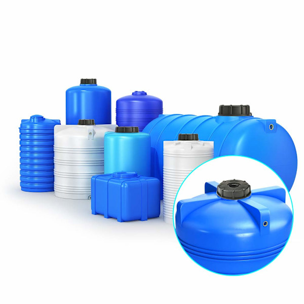 Adapter IBC-lock s60x6 för tank 1000 liter, 1/2 tum