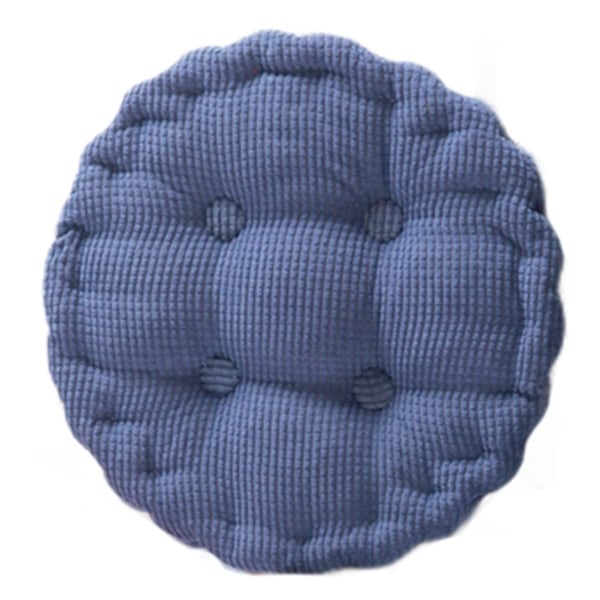 Stolpute, runde sitteputer for spisestuestoler, komfortable polstrede stolputer for hjemmekontor, uteplass, bil 40 cm