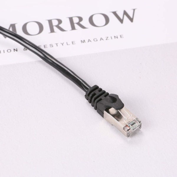 RJ45 Ethernet-splitterkabel, RJ45 1 hane till 4 x hona, Cat5