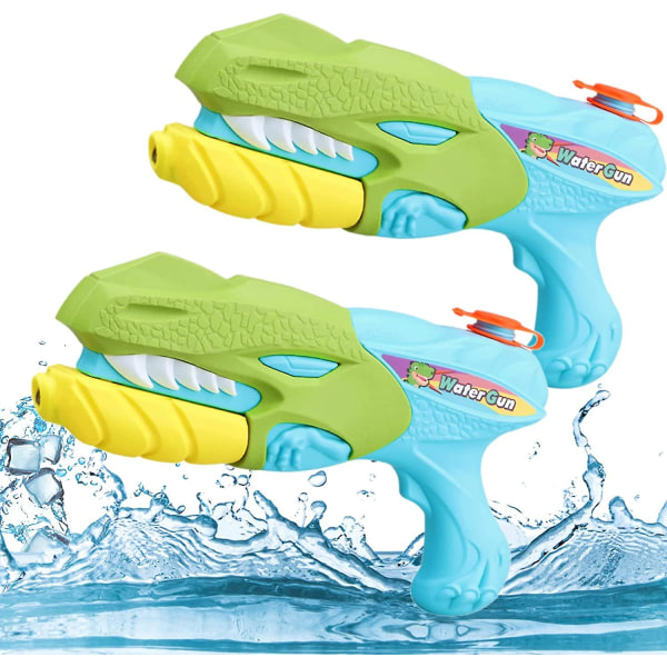 Water Pistol For Kids, 2pcs 450ml Super Soaker Squirt Water Guns,long Range Water Soaker Blaster Pistol For Summer Pool