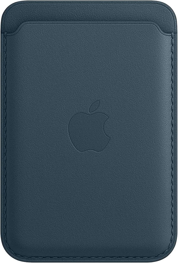 Apple iPhone FineWoven-lommebok med MagSafe Blå blue