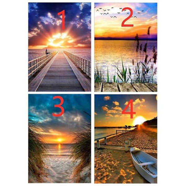 5D Diamantmålning Landskap  1 Modell 1