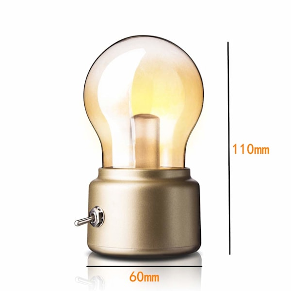 1 kpl LED-yöpöytävalaisin